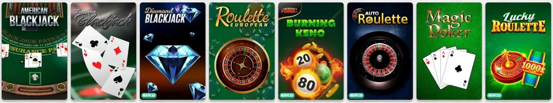Les jeux