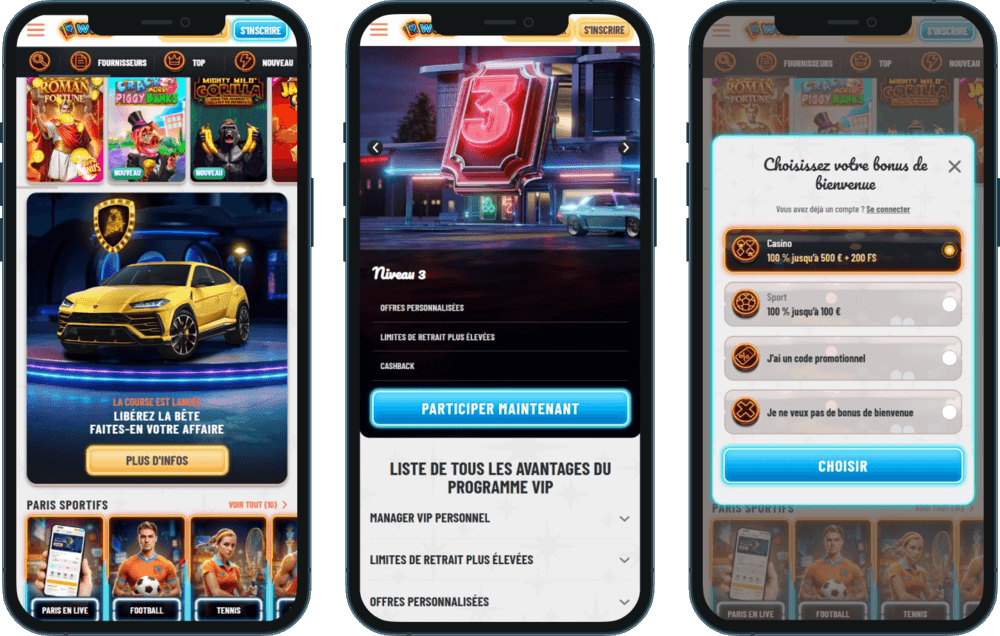 Expérience mobile